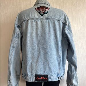 Vintage Harley Low Rider GAP Denim Jacket